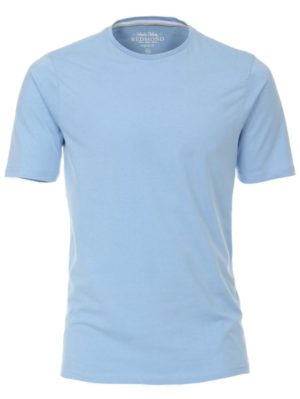 REDMOND Ανδρικό γαλάζιο κοντομάνικο T-Shirt 665 Color 11, Χρώμα Γαλάζιο, Μέγεθος 5XL