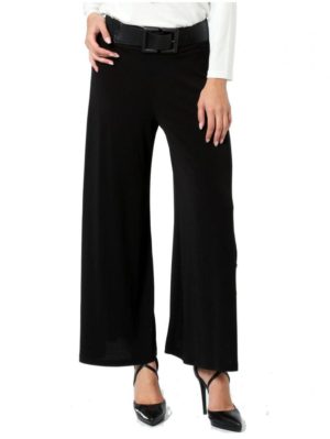 ANNA RAXEVSKY Γυναικείο μαύρη παντελόνα T22201 BLACK, Χρώμα Μαύρο, Μέγεθος S