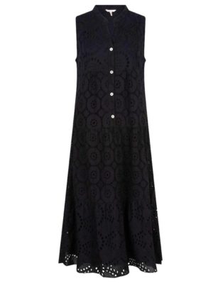 ESQUALO Γυναικείο μαύρο φόρεμα με δαντέλα HS24 28200, Χρώμα Μαύρο, Μέγεθος 42