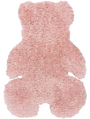 ΠΑΙΔΙΚΟ ΧΑΛΙ PINK SHADE TEDDY BEAR Ροζ 120 x 140 εκ. MADI