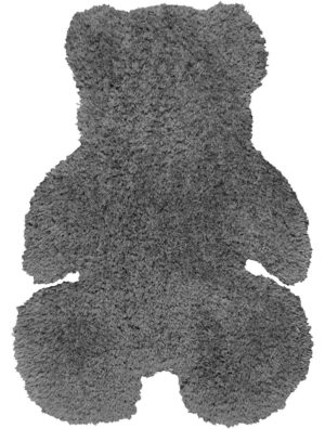 ΠΑΙΔΙΚΟ ΧΑΛΙ DARK GREY SHADE TEDDY BEAR Σκούρο Γκρι 120 x 140 εκ. MADI