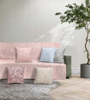 ΡΙΧΤΑΡΙ FERN PINK Ροζ Ριχτάρι τριθέσιου καναπέ: 170 x 300 εκ. MADI