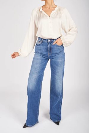 Vicolo Γυναικείο Lexie Παντελόνι Jeans DB5154 Μπλέ