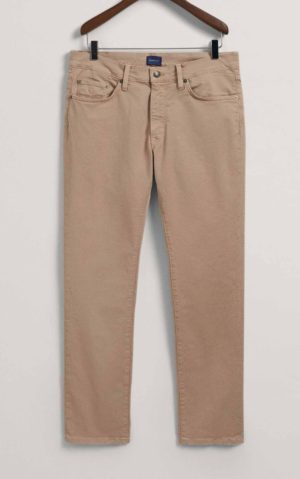 Gant Ανδρικό Hayes Slim Fit Jeans 1000368-277 Αμμου