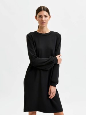 Selected Tenny Γυναικείο Φόρεμα 16082347 Μαύρο
