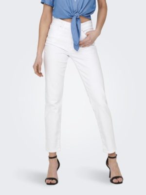 Only Emily Straight Fit Γυναικείο Jeans Παντελόνι 15292435 Μαύρο