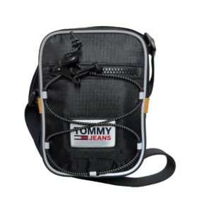 Tommy Jeans Campus Compact Τσαντάκι AM0AM06852-BDS Μαύρο