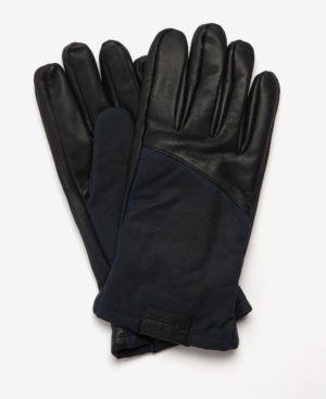 Barbour Hebden Ανδρικά Δερμάτινα Γάντια MGL0099BK11 Μαύρο