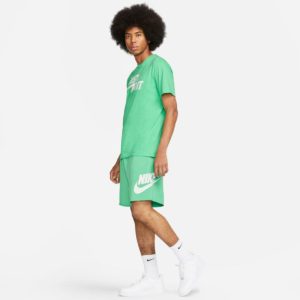 Nike French Terry Ανδρική Βερμούδα Club Alumni Πράσινη