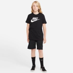 Nike Παιδική Κοντομάνικη Μπλούζα Sportswear Μαύρη