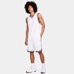 Nike DNA Βερμούδα Μπάσκετ Dri-FIT Λευκή