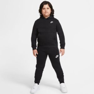 Nike Sportswear Club Παιδικό Φούτερ Παντελόνι Φόρμας Μαύρο