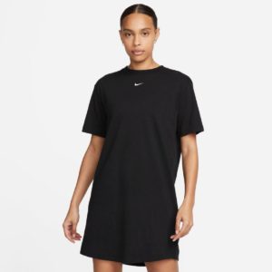 Nike Γυναικεία Μπλούζα-Φόρεμα σε Φαρδιά Γραμμή Μαύρο