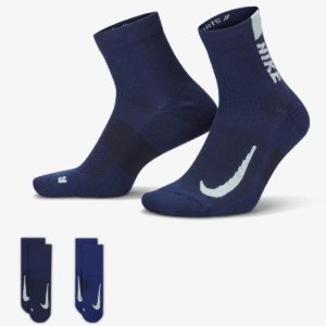 Nike Multiplier Μπλε Running Κάλτσες 2 Ζεύγη