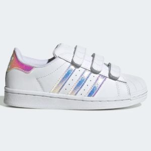 adidas Παιδικά Sneakers Superstar CF C με Velcro