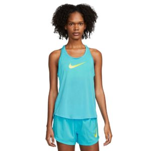 Nike One Swoosh Γυναικείο Αθλητικό Tank Top Φανελάκι Γαλάζιο
