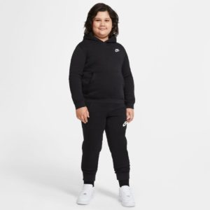 Nike Sportswear Club Μαύρο Παιδικό Φούτερ με Κουκούλα