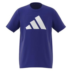 adidas Παιδικό Train Τεχνικό T-shirt Προπόνησης Μπλε
