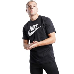 Nike Sportswear Ανδρικό Βαμβακερό T-Shirt Μαύρο
