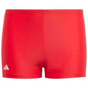 adidas 3-Stripes Boxer Παιδικό Αθλητικό Μαγιό Κόκκινο