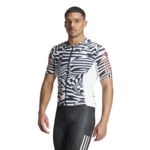 adidas Αντρική Jersey Μπλούζα Ποδηλασίας Fast Zebra