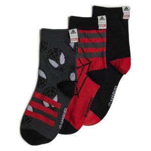 adidas Marvel Παιδικές Κάλτσες Spiderman 3 Ζεύγη