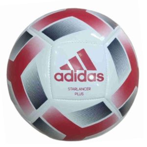 adidas Starlancer Plus Μπάλα Ποδοσφαίρου Λευκό / Μαύρο / Κόκκινο