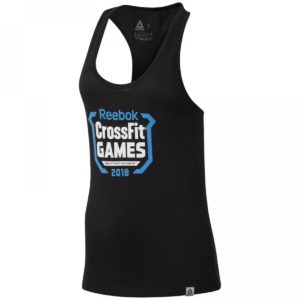 Reebok Αθλητική Γυναικεία Αμάνικη Μπλούζα CrossFit Games