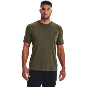 Under Armour Sportstyle LC Ανδρικό Αθλητικό T-shirt Χακί