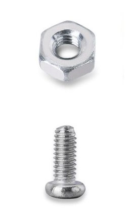 M3 Stainless Steel 8mm Screws and Nuts