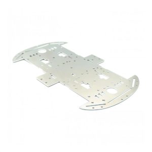 4wd 1.5mm Aluminum Alloy Bo Motor Robot Chassis Top Plate (no Motor Bracket)