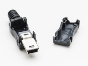 Adafruit USB DIY Connector Shell - Type Mini-B Plug