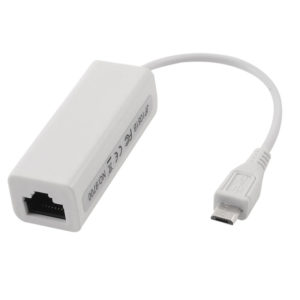 Micro usb 2.0 to Ethernet 10/100 m RJ45 Network LAN Adapter