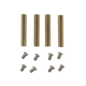 Standoff M3x30mm internal thread copper stud screw (Αποστάτες)