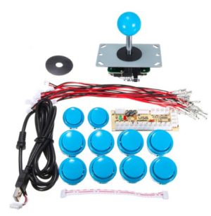 DIY Arcade Game Controller USB Joystick Kit-Blue