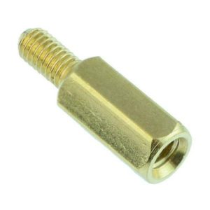 M3 15mm+6mm Brass Male-Female Spacer