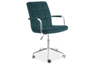 Καρέκλα Γραφείου 022 βελούδο Πράσινο 45Μx40Πx97Υ