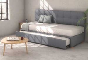 Καναπές κρεβάτι με συρόμενο κρεβάτι Τιτάνας 110X200 200Μx120Πx100Υ