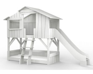 Κουκέτα Treehouse Bunk Bed with slide A 110Μx341Πx221Υ