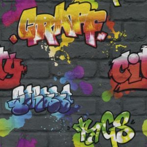 Ταπετσαρία τοίχου grafiti 53Μx1005Υ