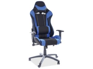 Καρέκλα Gaming VIPER Μαύρη / Μπλε 70Μx49Πx127Υ