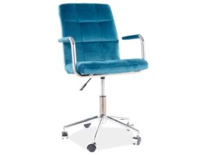 Καρέκλα γραφείου Q-022 υφασμάτινη 87x45-55x51x40 BLUVEL 85 DIOMMI 80-1434