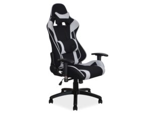 Καρέκλα Gaming VIPER Μαύρη / Γκρι 70Μx49Πx127Υ