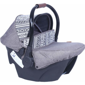 Παιδικό κάθισμα αυτοκινήτου Carello Cocoon 0+ Winter Grey 0-13 κιλά + Δώρο Αυτοκόλλητο Σήμα ”Baby on Board”