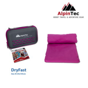 Alpintec Dry Fast Πετσέτα Microfiber Purple 60x120 cm MS-L-PE