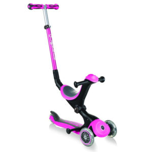 Globber Πατίνι Scooter Go Up Deluxe 5 in 1 Deep Pink (644-110) + Δώρο κουδουνάκι αλουμινίου Αξίας 5