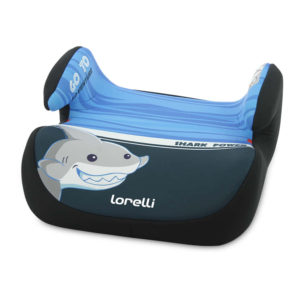 Κάθισμα Αυτοκινήτου Booster 15-36 Κιλά Topo Comfort Shark Light Dark Blue Lorelli 10070992004 + Δώρο Αυτοκόλλητο Σήμα ”Baby on Board”