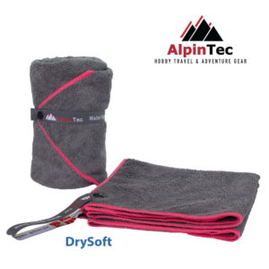 Alpintec Dry Soft Πετσέτα Microfiber Antibacterial Terry Fuchsia 75x150 cm MT-XL-ARD