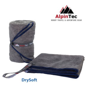 Alpintec Dry Soft Πετσέτα Microfiber Antibacterial Navy 40x80 cm MT-S-ANV