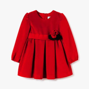 Abel + Lula Φόρεμα Βελούδινο Χρώμα Κόκκινο 13-05509-080